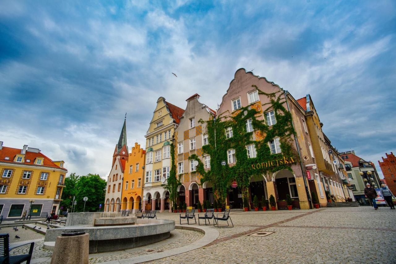 Apartament Hansa Klossa Ольштин Екстер'єр фото